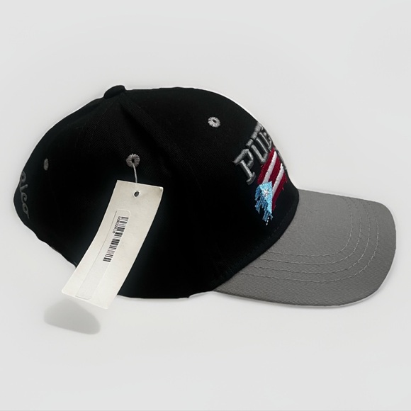 Puerto Rico Embroidered Adjustable‎ Cap Black Gray 100% Cotton Unisex Casual Hat - Picture 5 of 10